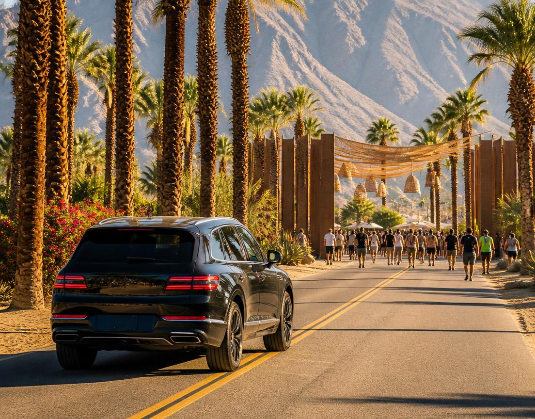 Coachella Transfer from Palm Springs Limo
